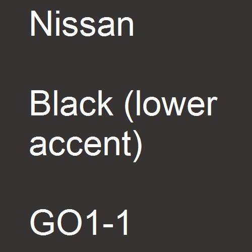 Nissan, Black (lower accent), GO1-1.